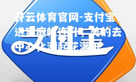 开云体育官网-支付宝进家庭帆连升，美的去中心化潮起花满田